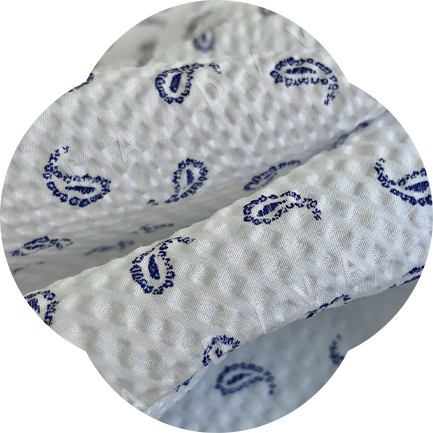 Clavis commoda Seersucker Fabric